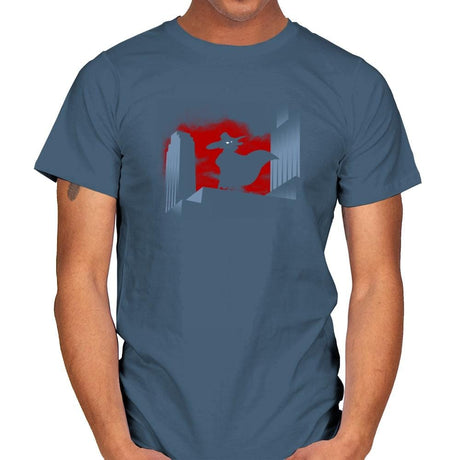 The Terror That Flaps In The Night Exclusive - 90s Kid - Mens T-Shirts RIPT Apparel Small / Indigo Blue