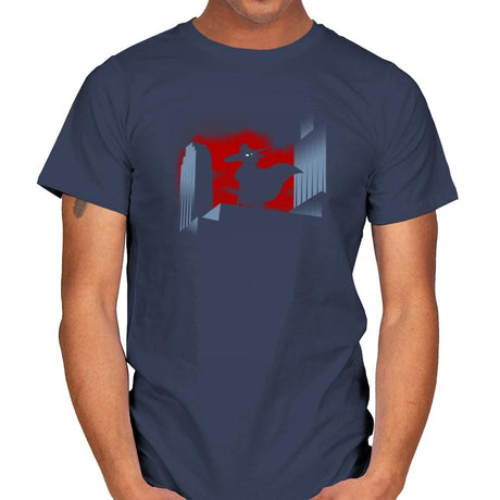 The Terror That Flaps In The Night Exclusive - 90s Kid - Mens T-Shirts RIPT Apparel Small / Navy