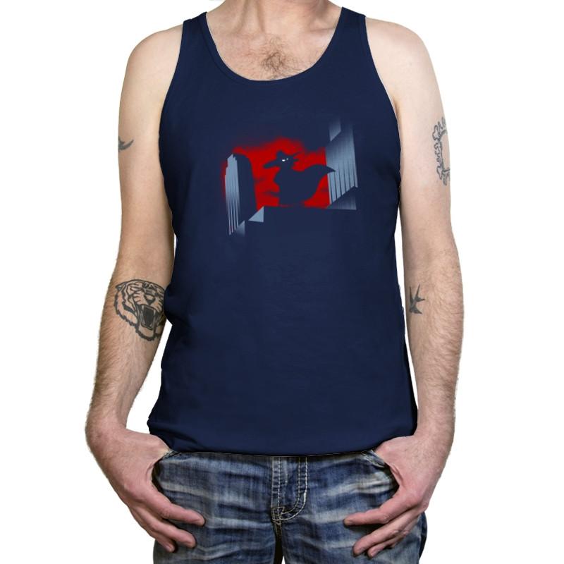 The Terror That Flaps In The Night Exclusive - 90s Kid - Tanktop Tanktop RIPT Apparel X-Small / Navy