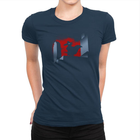 The Terror That Flaps In The Night Exclusive - 90s Kid - Womens Premium T-Shirts RIPT Apparel Small / Midnight Navy