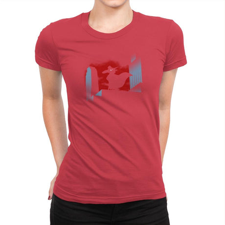 The Terror That Flaps In The Night Exclusive - 90s Kid - Womens Premium T-Shirts RIPT Apparel Small / Red