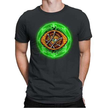 The Third Eye of Agamotto - Mens Premium T-Shirts RIPT Apparel Small / Heavy Metal
