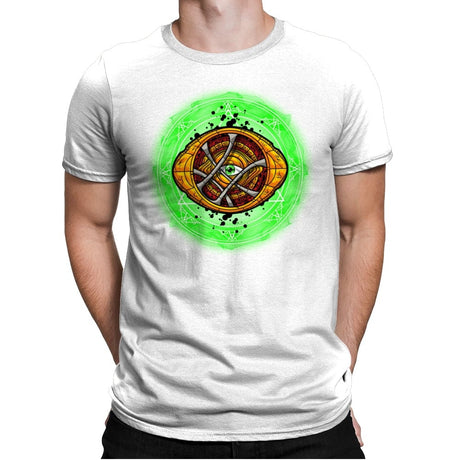 The Third Eye of Agamotto - Mens Premium T-Shirts RIPT Apparel Small / White