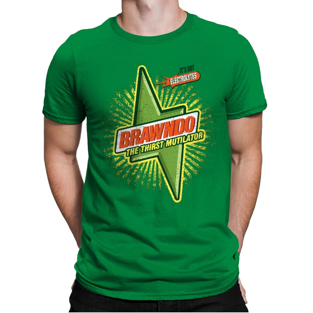 The Thirst Mutilator - Mens Premium T-Shirts RIPT Apparel Small / Kelly