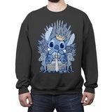 The Throne - Crew Neck Sweatshirt Crew Neck Sweatshirt RIPT Apparel Small / Charcoal