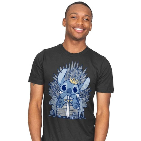 The Throne - Mens T-Shirts RIPT Apparel Small / Charcoal