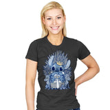 The Throne - Womens T-Shirts RIPT Apparel Small / Charcoal