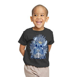 The Throne - Youth T-Shirts RIPT Apparel X-small / Charcoal