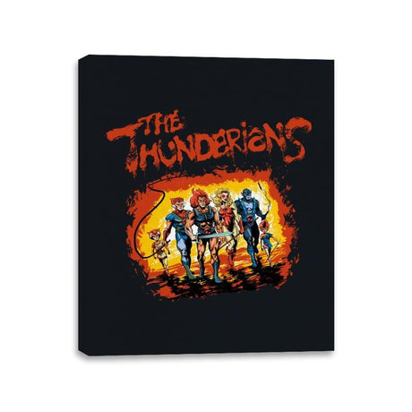 The Thunderians - Canvas Wraps Canvas Wraps RIPT Apparel 11x14 / Black