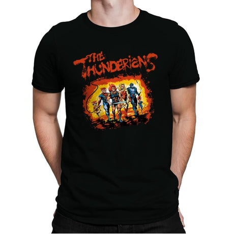 The Thunderians - Mens Premium T-Shirts RIPT Apparel Small / Black