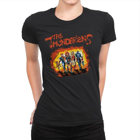 The Thunderians - Womens Premium T-Shirts RIPT Apparel Small / Black
