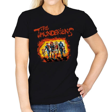 The Thunderians - Womens T-Shirts RIPT Apparel Small / Black