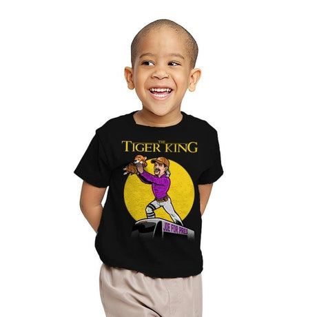 The Tiger King - Youth T-Shirts RIPT Apparel X-small / Black
