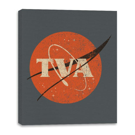 The Time Agency - Canvas Wraps Canvas Wraps RIPT Apparel 16x20 / Charcoal