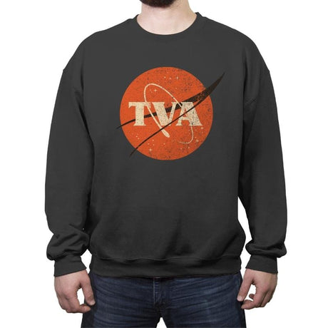 The Time Agency - Crew Neck Sweatshirt Crew Neck Sweatshirt RIPT Apparel Small / Charcoal