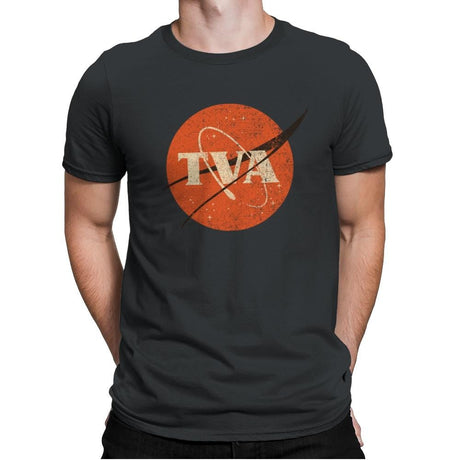 The Time Agency - Mens Premium T-Shirts RIPT Apparel Small / Heavy Metal