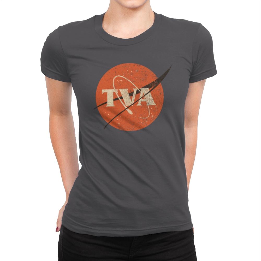 The Time Agency - Womens Premium T-Shirts RIPT Apparel Small / Heavy Metal