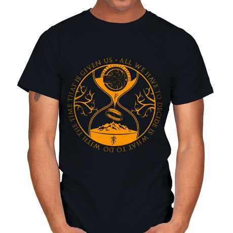 The time that is given us - Mens T-Shirts RIPT Apparel Small / Black