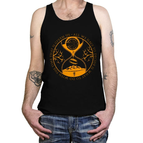 The time that is given us - Tanktop Tanktop RIPT Apparel X-Small / Black