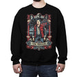 The Time Traveler - Crew Neck Sweatshirt Crew Neck Sweatshirt RIPT Apparel Small / Black