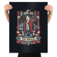 The Time Traveler - Prints Posters RIPT Apparel 18x24 / Black