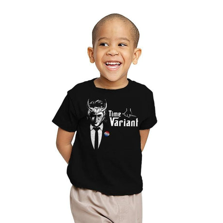 The Time Variant - Youth T-Shirts RIPT Apparel X-small / Black