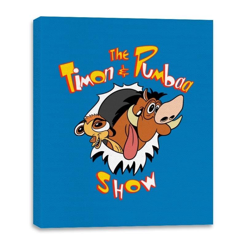 The Timon and Pumbaa Show - Canvas Wraps Canvas Wraps RIPT Apparel