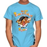 The Timon and Pumbaa Show - Mens T-Shirts RIPT Apparel Small / Sky