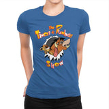 The Timon and Pumbaa Show - Womens Premium T-Shirts RIPT Apparel Small / Royal