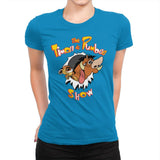 The Timon and Pumbaa Show - Womens Premium T-Shirts RIPT Apparel Small / Turquoise