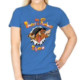The Timon and Pumbaa Show - Womens T-Shirts RIPT Apparel Small / Iris