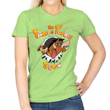 The Timon and Pumbaa Show - Womens T-Shirts RIPT Apparel Small / Mint Green