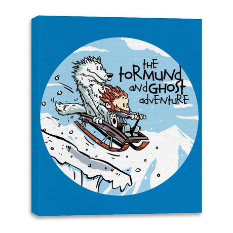 The Tormund and Ghost Adventure - Canvas Wraps Canvas Wraps RIPT Apparel 16x20 / Turquoise