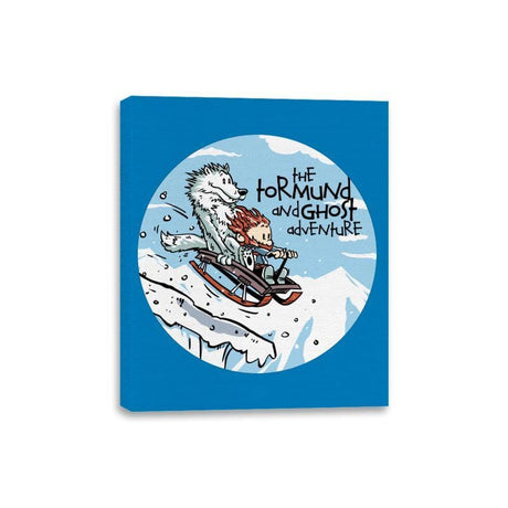 The Tormund and Ghost Adventure - Canvas Wraps Canvas Wraps RIPT Apparel 8x10 / Turquoise
