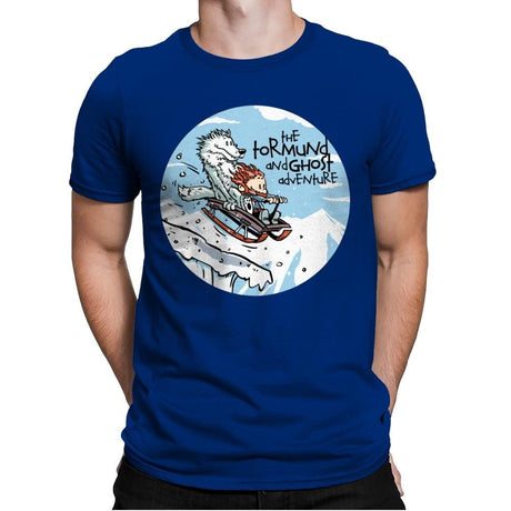 The Tormund and Ghost Adventure - Mens Premium T-Shirts RIPT Apparel Small / Royal