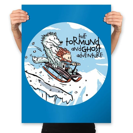 The Tormund and Ghost Adventure - Prints Posters RIPT Apparel 18x24 / Turquoise