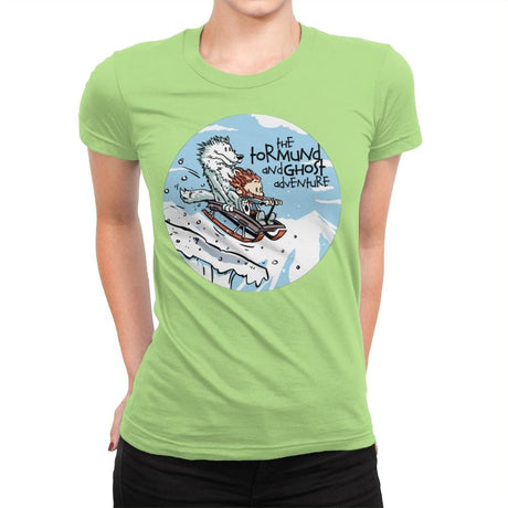 The Tormund and Ghost Adventure - Womens Premium T-Shirts RIPT Apparel Small / Mint