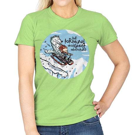 The Tormund and Ghost Adventure - Womens T-Shirts RIPT Apparel Small / Mint Green