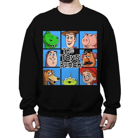 The Toys Bunch - Crew Neck Sweatshirt Crew Neck Sweatshirt RIPT Apparel