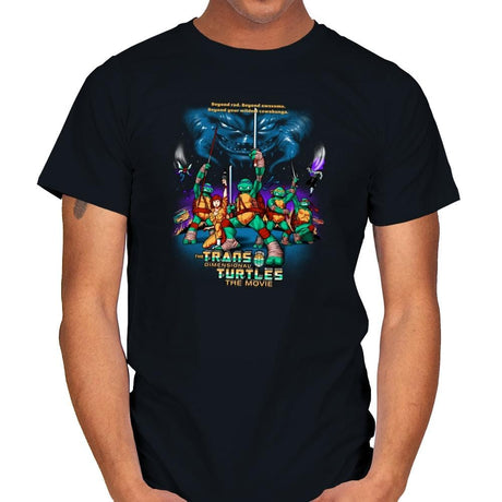 The Trans-Dimensional Turtles Exclusive - Mens T-Shirts RIPT Apparel Small / Black