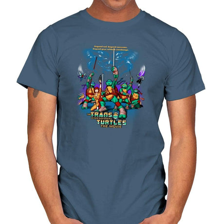 The Trans-Dimensional Turtles Exclusive - Mens T-Shirts RIPT Apparel Small / Indigo Blue