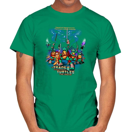 The Trans-Dimensional Turtles Exclusive - Mens T-Shirts RIPT Apparel Small / Kelly Green