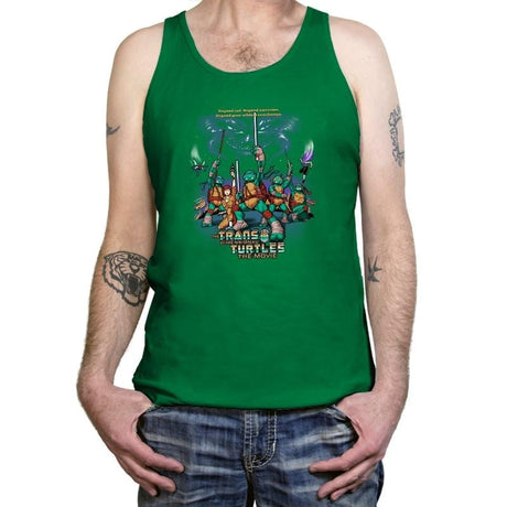 The Trans-Dimensional Turtles Exclusive - Tanktop Tanktop RIPT Apparel X-Small / Kelly