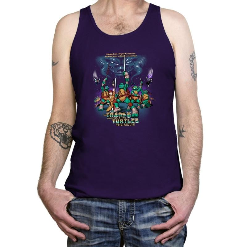 The Trans-Dimensional Turtles Exclusive - Tanktop Tanktop RIPT Apparel X-Small / Team Purple