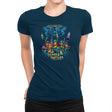 The Trans-Dimensional Turtles Exclusive - Womens Premium T-Shirts RIPT Apparel Small / Midnight Navy