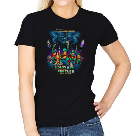 The Trans-Dimensional Turtles Exclusive - Womens T-Shirts RIPT Apparel Small / Black