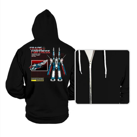 The Transfortress - Hoodies Hoodies RIPT Apparel Small / Black