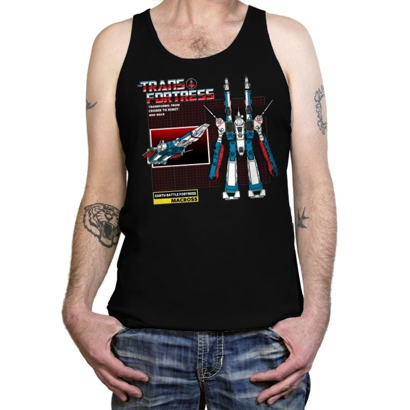 The Transfortress - Tanktop Tanktop RIPT Apparel X-Small / Black