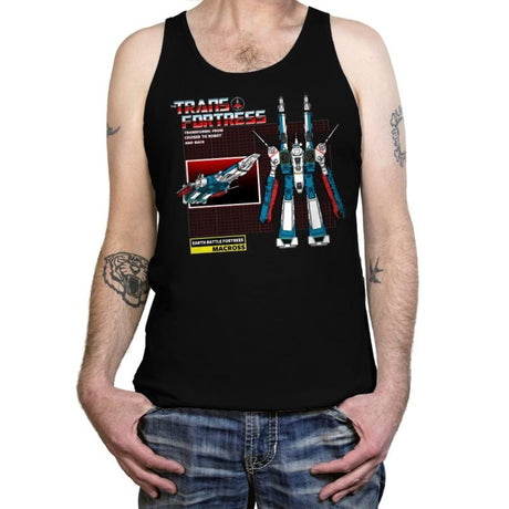 The Transfortress - Tanktop Tanktop RIPT Apparel X-Small / Black