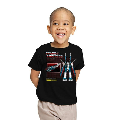 The Transfortress - Youth T-Shirts RIPT Apparel X-small / Black